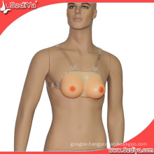 Crossdressing Huge Black Silicone Breast for Men (DYCBF001B)